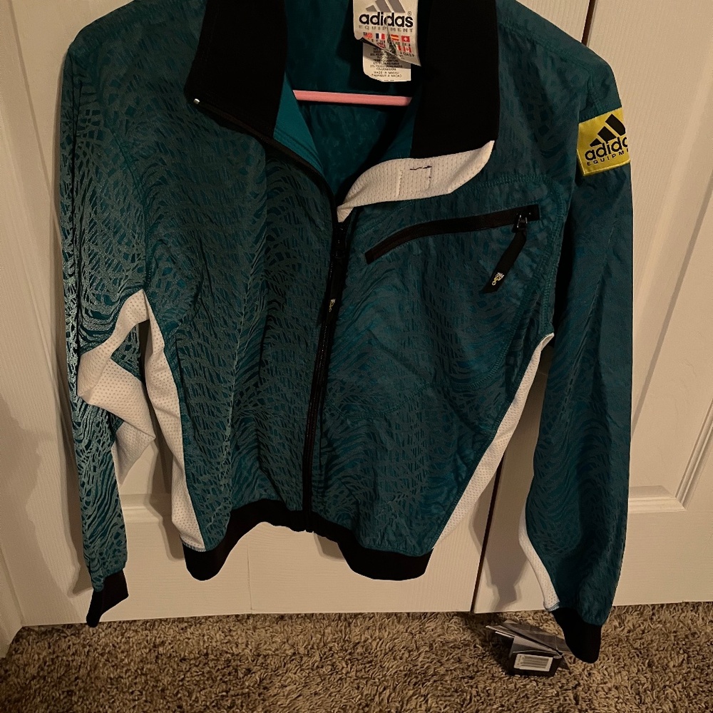 Adidas reflective windbreaker